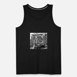 'Maschinist1' Männer Premium Tanktop | Spreadshirt -Steman Clothing Shop maschinist1 maenner premium tanktop 4