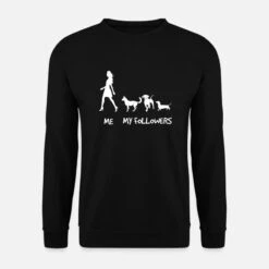 'Me And My Followers - Hunde Design' Unisex Pullover | Spreadshirt 15 'Me And My Followers - Hunde Design' Unisex Pullover | Spreadshirt -Steman Clothing Shop me and my followers hunde design unisex pullover 6