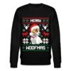 'Merry Woofmas Jack Russell Terrier Ugly Sweater' Männer Bio Pullover | Spreadshirt -Steman Clothing Shop merry woofmas jack russell terrier ugly sweater maenner bio pullover