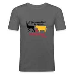 Stedman 'Motiv Nationaler Viehbestand' Männer Slim Fit T-Shirt | Spreadshirt -Steman Clothing Shop motiv nationaler viehbestand maenner slim fit t shirt 2