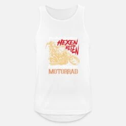 'Motorrad Frauen Früher Hatten Hexen Besen' Männer Sport Tanktop | Spreadshirt -Steman Clothing Shop motorrad frauen frueher hatten hexen besen maenner sport tanktop 4