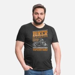 'Motorradfahrer 60 Jahre Geburtstag Topzustand' Männer Vintage T-Shirt | Spreadshirt -Steman Clothing Shop motorradfahrer 60 jahre geburtstag topzustand maenner vintage t shirt 2