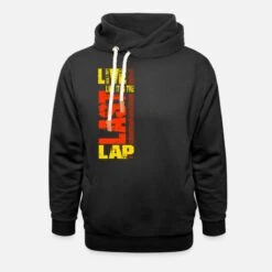 'Motorsport Racing Spruch Rennfahrer Geschenk' Unisex Schalkragen Hoodie | Spreadshirt -Steman Clothing Shop motorsport racing spruch rennfahrer geschenk unisex schalkragen hoodie 6