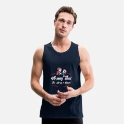 'Muay Thai Einhörner Thaiboxen Und Kickboxen' Männer Premium Tanktop | Spreadshirt