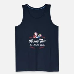 'Muay Thai Einhörner Thaiboxen Und Kickboxen' Männer Premium Tanktop | Spreadshirt -Steman Clothing Shop muay thai einhoerner thaiboxen und kickboxen maenner premium tanktop 4