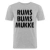 Stedman 'mukke, Musik, Zappeln, Vorne, Techno, Hard, Raven' Männer Slim Fit T-Shirt | Spreadshirt -Steman Clothing Shop mukke musik zappeln vorne techno hard raven maenner slim fit t shirt