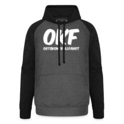 'OKF Ortskontrollfahrt' Unisex Baseball Hoodie | Spreadshirt -Steman Clothing Shop okf ortskontrollfahrt unisex baseball hoodie 3