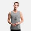 'Om' Männer Premium Tanktop | Spreadshirt -Steman Clothing Shop om maenner premium tanktop