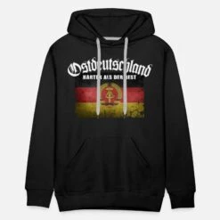 'Ostdeutschland DDR - Härter Als Der Rest' Männer Premium Hoodie | Spreadshirt -Steman Clothing Shop ostdeutschland ddr haerter als der rest maenner premium hoodie 2