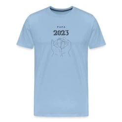 'Papa 2023' Männer Premium T-Shirt | Spreadshirt -Steman Clothing Shop papa 2023 maenner premium t shirt 2