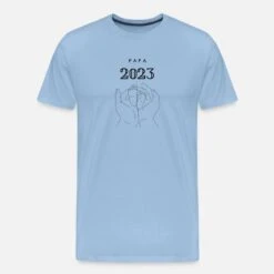 'Papa 2023' Männer Premium T-Shirt | Spreadshirt -Steman Clothing Shop papa 2023 maenner premium t shirt 6