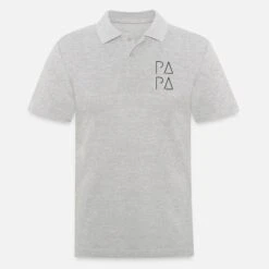 Gildan 'Papa T-Shirt, Minimalistisch, Statement' Männer Poloshirt | Spreadshirt -Steman Clothing Shop papa t shirt minimalistisch statement maenner poloshirt 6
