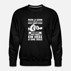'Papa Und Sohn' Männer Premium Pullover | Spreadshirt -Steman Clothing Shop papa und sohn maenner premium pullover 2
