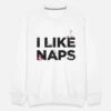 'Peanuts Snoopy I Like Naps Lustiger Spruch' Männer Premium Pullover | Spreadshirt -Steman Clothing Shop peanuts snoopy i like naps lustiger spruch maenner premium pullover