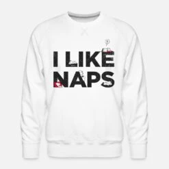 'Peanuts Snoopy I Like Naps Lustiger Spruch' Männer Premium Pullover | Spreadshirt -Steman Clothing Shop peanuts snoopy i like naps lustiger spruch maenner premium pullover 2