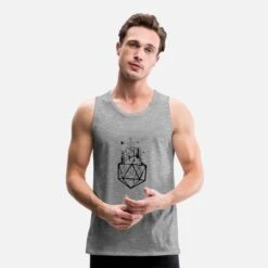 'pen And Paper Diceworld' Männer Premium Tanktop | Spreadshirt