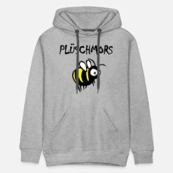 'Plüschmors, Hummel, Plattdeutsch' Männer Premium Hoodie | Spreadshirt -Steman Clothing Shop plueschmors hummel plattdeutsch maenner premium hoodie 2