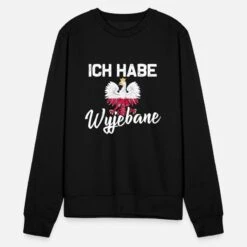 'Polnischer Spruch Ich Habe Wyjebane' Unisex Pullover | Spreadshirt -Steman Clothing Shop polnischer spruch ich habe wyjebane unisex pullover 4