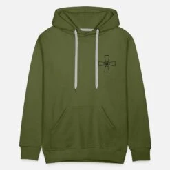 'President Selenskyj Shirt (trident)' Männer Premium Hoodie | Spreadshirt -Steman Clothing Shop president selenskyj shirt trident maenner premium hoodie 2