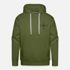 'President Selenskyj Shirt (trident)' Männer Premium Hoodie | Spreadshirt -Steman Clothing Shop president selenskyj shirt trident maenner premium hoodie 4