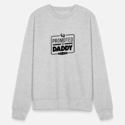 'Promoted To Daddy 2019' Unisex Pullover | Spreadshirt -Steman Clothing Shop promoted to daddy 2019 unisex pullover 4