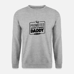 'Promoted To Daddy 2019' Unisex Pullover | Spreadshirt -Steman Clothing Shop promoted to daddy 2019 unisex pullover 6
