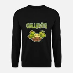 'Relaxte Chillkröte | Schildkröten | Geschenkidee' Unisex Pullover | Spreadshirt -Steman Clothing Shop relaxte chillkroete schildkroeten geschenkidee unisex pullover 6