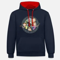 'Rick And Morty Freunde Und Andere Parasiten' Unisex Hoodie Zweifarbig | Spreadshirt -Steman Clothing Shop rick and morty freunde und andere parasiten unisex hoodie zweifarbig 8