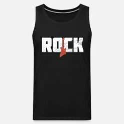 'Rock' Männer Premium Tanktop | Spreadshirt -Steman Clothing Shop rock maenner premium tanktop 6
