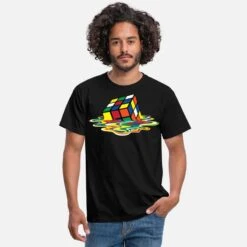 Gildan 'Rubik's Cube Zauberwürfel Melting Cube' Männer T-Shirt | Spreadshirt