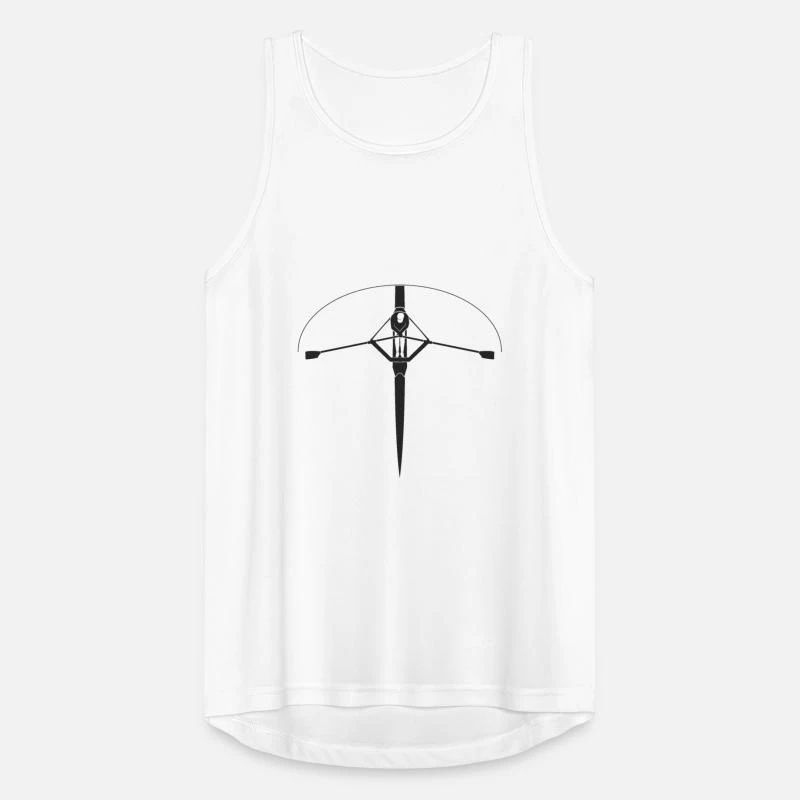 'Rudern' Männer Sport Tanktop | Spreadshirt 5 'Rudern' Männer Sport Tanktop | Spreadshirt – Bild 3