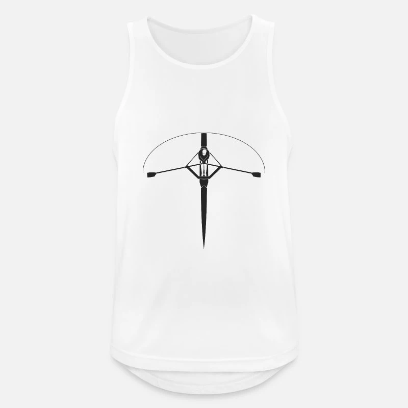 'Rudern' Männer Sport Tanktop | Spreadshirt 7 'Rudern' Männer Sport Tanktop | Spreadshirt – Bild 5