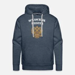 'Schaschlikmeister Original' Männer Premium Hoodie | Spreadshirt -Steman Clothing Shop schaschlikmeister original maenner premium hoodie 4