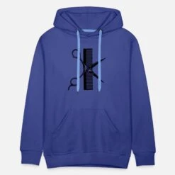 'Scherenkamm' Männer Premium Hoodie | Spreadshirt -Steman Clothing Shop scherenkamm maenner premium hoodie 2
