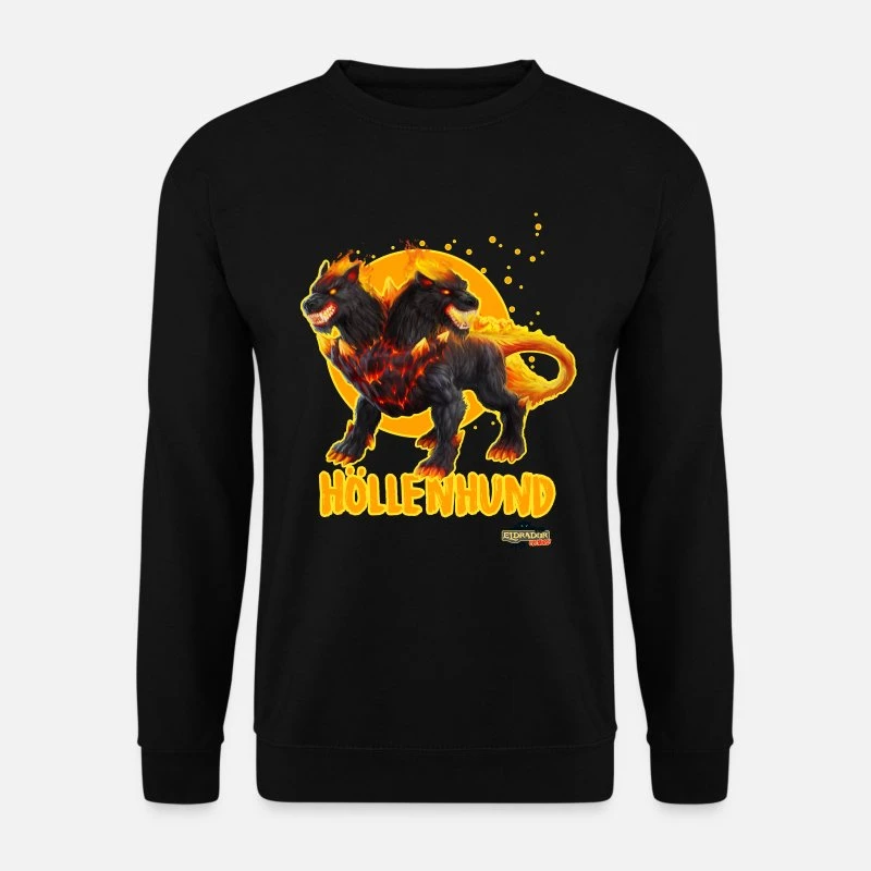 'Schleich Eldrador Höllenhund Lava' Unisex Pullover | Spreadshirt 9 'Schleich Eldrador Höllenhund Lava' Unisex Pullover | Spreadshirt – Bild 7