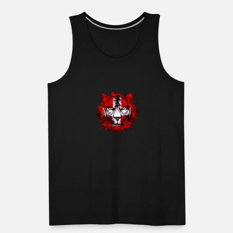 'Schweiz' Männer Premium Tanktop | Spreadshirt 7 'Schweiz' Männer Premium Tanktop | Spreadshirt – Bild 5