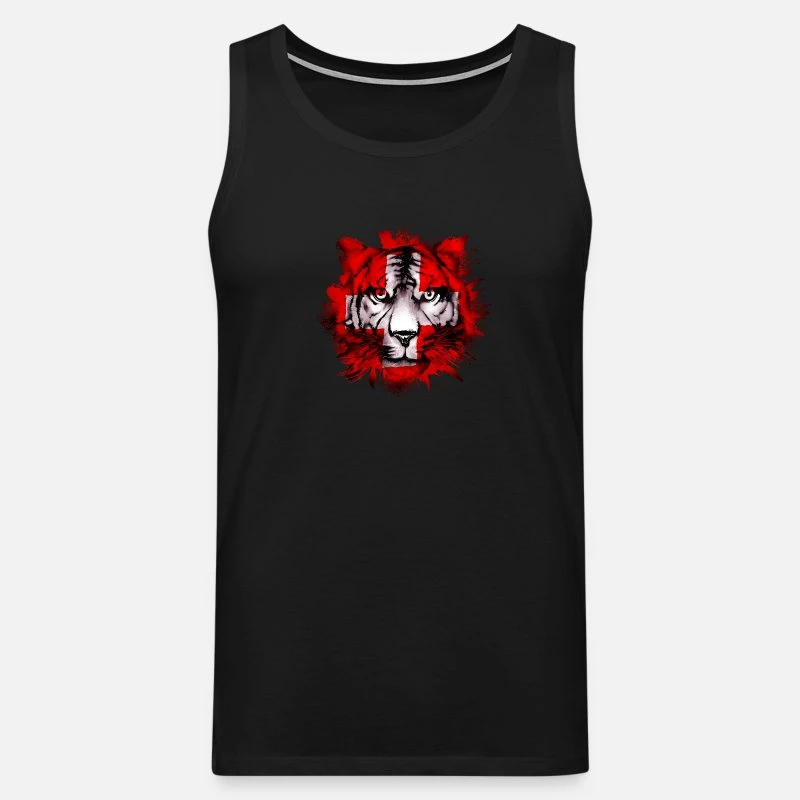 'Schweiz' Männer Premium Tanktop | Spreadshirt 9 'Schweiz' Männer Premium Tanktop | Spreadshirt – Bild 7