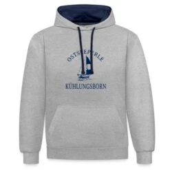 'Segelboot Ostseeperle Kühlungsborn' Unisex Hoodie Zweifarbig | Spreadshirt -Steman Clothing Shop segelboot ostseeperle kuehlungsborn unisex hoodie zweifarbig 2