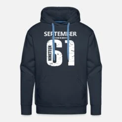 'September 1961 Jersey Number' Männer Premium Hoodie | Spreadshirt -Steman Clothing Shop september 1961 jersey number maenner premium hoodie 4
