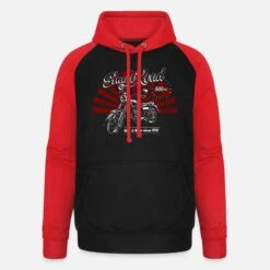 'single Road' Unisex Baseball Hoodie | Spreadshirt -Steman Clothing Shop single road unisex baseball hoodie 8