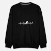 'Ski-Herzschlag' Männer Premium Pullover | Spreadshirt -Steman Clothing Shop ski herzschlag maenner premium pullover