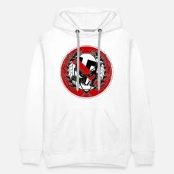 'Skinheads Gegen Rechts' Männer Premium Hoodie | Spreadshirt -Steman Clothing Shop skinheads gegen rechts maenner premium hoodie 2