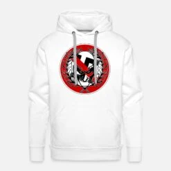 'Skinheads Gegen Rechts' Männer Premium Hoodie | Spreadshirt -Steman Clothing Shop skinheads gegen rechts maenner premium hoodie 4
