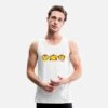 'SmileyWorld Affen Als Smileys' Männer Premium Tanktop | Spreadshirt -Steman Clothing Shop smileyworld affen als smileys maenner premium tanktop