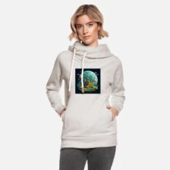 'Sonnensystem Flache Erde' Unisex Schalkragen Hoodie | Spreadshirt -Steman Clothing Shop sonnensystem flache erde unisex schalkragen hoodie 2