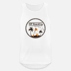 'Stand Up Paddling | SUP | Stand Up Paddle' Männer Sport Tanktop | Spreadshirt -Steman Clothing Shop stand up paddling sup stand up paddle maenner sport tanktop 4