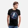 'Star Trek Discovery Abzeichen Sternenflotte' Männer Premium T-Shirt | Spreadshirt -Steman Clothing Shop star trek discovery abzeichen sternenflotte maenner premium t shirt