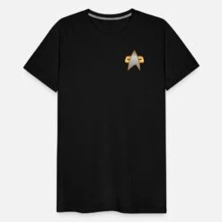 'Star Trek Voyager Crew Logo' Männer Premium T-Shirt | Spreadshirt -Steman Clothing Shop star trek voyager crew logo maenner premium t shirt 4