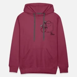 'Taschen Fahrrad' Männer Premium Hoodie | Spreadshirt -Steman Clothing Shop taschen fahrrad maenner premium hoodie 2