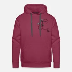 'Taschen Fahrrad' Männer Premium Hoodie | Spreadshirt -Steman Clothing Shop taschen fahrrad maenner premium hoodie 4